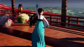 [MMD]-Hanfu dressed model test 如见 +DL