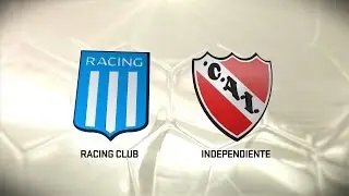 Fútbol en vivo. Racing vs Independiente. Fecha 11. Torneo de Primera División 2016/2017. FPT