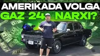 AMERIKADA VOLGA GAZ 24 NI QANCHAGA OLSA BO'LADI.