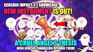 A Cruel Angel's Thesis (Neon Genesis Evangelion Opening) | EPIC Genshin Impact Instruments Cover 🔥