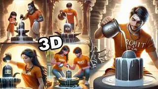 MAHA SHiVRATRi 3D PHOTO EDITING🫨 ONE click Me KAISE KARE TRENDING PHOTO EDITING How to create 3D