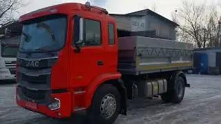 САМОСВАЛ ДЖАК  ПЕРЕОБОРУДОВАНИЕ В САМОСВАЛ#самосвал #переоборудование #коммунальные #jac