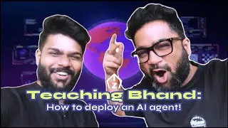 How to build AI agents ft. Roshan Vadassery & @Bhandeth |  Easy Hindi Tutorial | Beginner Friendly