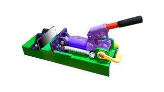 Vise from an old hydraulic jack