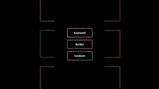 Magic CSS Border Animation 🖼 