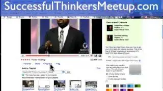 How To Use YouTube Features Successful Thinkers Video