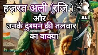 Hazrat Ali aur unke dusman ki talwar|islamic tv #islamicwaqiastory #hazrat ali ka waqya#islamicvideo