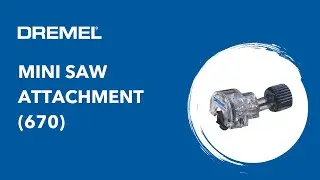 Precise Cuts? Check! Meet the Dremel Mini Saw Attachment (670)