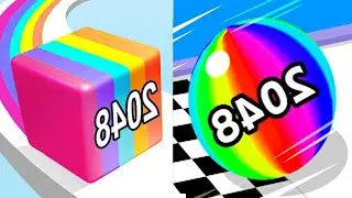Jelly Run 2048 - Ball Run 2048 | All Level Gameplay Android,iOS - NEW APK UPDATE