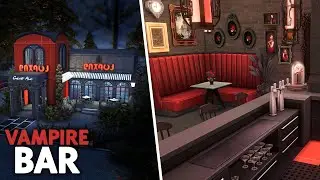 Vampire Bar 🦇🩸 // The Sims 4 Speed Build