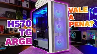 Montando um PC GAMER em um GABINETE que NÃO É AQUÁRIO em 2024 - THERMALTAKE H570 TG ARGB