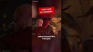Here's a Baldur's Gate 3 mod so that characters can hug each other!