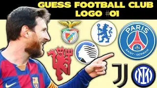 Guess football club logo। Football quiz ।Soccer quiz#01
