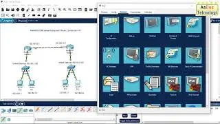 #5. Praktek menghubungan antara 2 Router