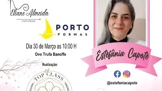 Aula com  Estefânia Capote  @estefaniacapote-Ovo Trufa Banoffe-