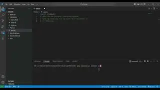 how to uninstall and install a module in python vscode