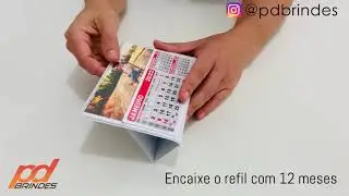 CALENDÁRIO de MESA 16x12cm para PERSONALIZAR | PD BRINDES