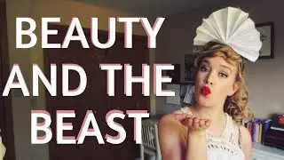 Napkin Ensemble Hairstyle from Beauty and the Beast|Backstage Beautician