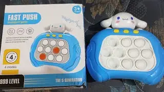 Let's Play Pop It Elektrik Fidget Toy ASMR Cinamoroll #toy #fun #asmr #satisfying