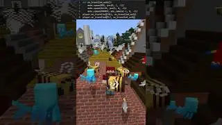 Epic Minecraft Flight with Swarming Critters! #minecraft
