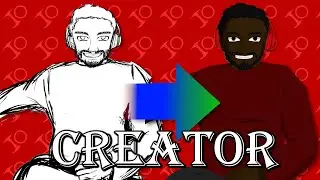 The Creator | Process Log Pt. 2 | Speedpaint | Inkscape