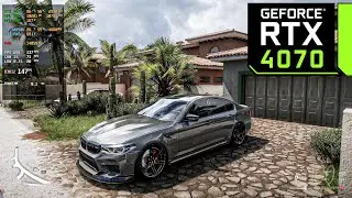 Forza Horizon 5 : RTX 4070 12GB ( 2K Maximum Settings RTX ON / DLSS ON )