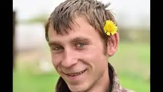 Украинское село. Жители деревни попали в объектив.