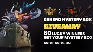 DEHERO MYSTERY BOX GIVEAWAY