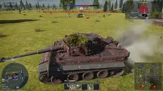 две ядерки подряд на тигре в War Thunder