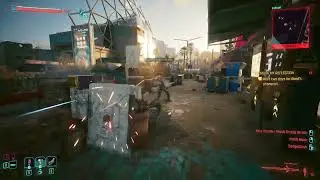 Cyberpunk 2077 2.0 Phantom Liberty - Witcher Sword Gwynbliedd Gameplay