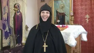 Матушка Феодосия отвечает на вопрос Елены.