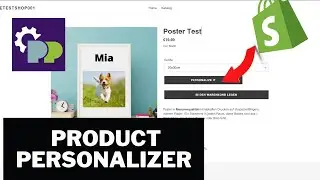 Product Personalizer Shopify App Tutorial Deutsch 2022