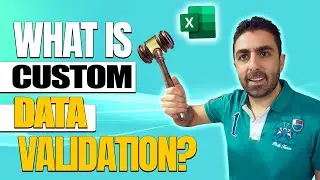 Create Custom Data Validation Checks (Advanced Rules) ✔️for better Excel Data Entry