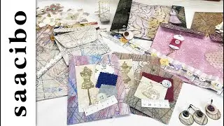 Ephemera & Embellishments From Altered Sewing Pattern Papers #junkjournals