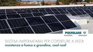 Progettazione di sistemi impermeabili per coperture a vista resistenti al fuoco e alla grandine