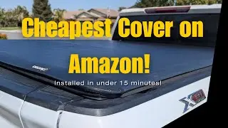 Cheapest Tonneau Cover on Amazon!  GMC Sierra Installation - Review