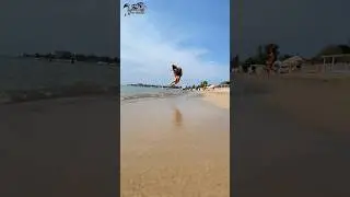 Любимая песня, любимый прыжок, море... что может быть лучше? #квадробика #beach #therian #териан