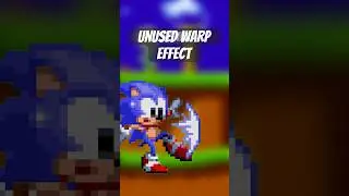 Sonic Oddbytes - Unused Warp Effect in Sonic 1, a prototype for Sonic CD Time Travel ?