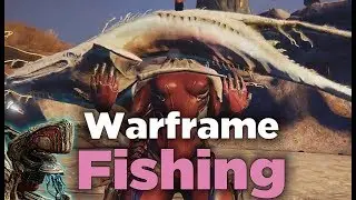 Fishing in Warframe in the Plains of Eidolon