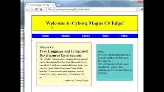C# Edge 297    WPF23   HTML5,CSS3   sections, display and float
