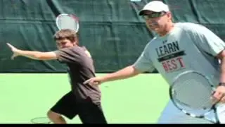 Tennis tips for a Heavy Topspin with Learn from the Best
