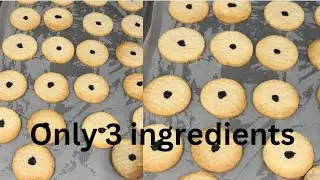 3 ingredients sugar cookie