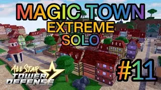 Magic Town EXTREME | 3 Units | Full Auto Skip | Solo Gameplay - All Star Tower Defense