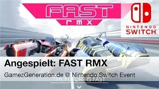 FAST RMX (Fast Racing Neo for Switch - Gameplay)