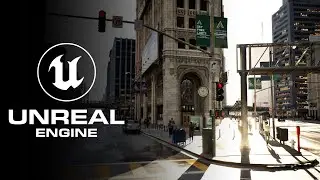 Unreal Engine 5.2 | City Render Presentation