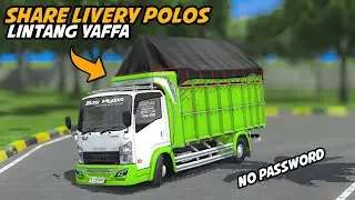 Share livery bussid mod lintang yaffa polos, Free no password || Bussid V4.2