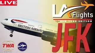🔴LIVE JFK (John F. Kennedy International) NON-STOP Plane Spotting Action!
