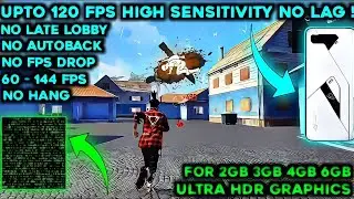 Free fire Max lag Fix config with 120 fps 🌠 working Anti Band ‼️