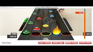 Handroid-Daita 100% FC Guitar Flash Custom Level 4