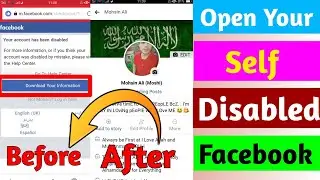 HOW TO OPEN SELF DISABLED FACEBOOK ACCOUNT 2020 | HOW TO RECOVER DISABLED FACEBOOK ID 2020